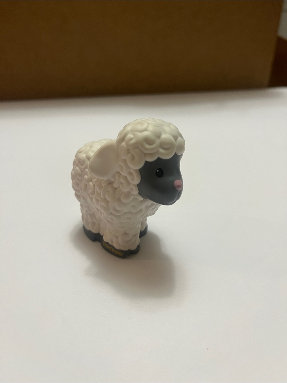 Fisher Price Little People Sheep Lamb White 2012 Figure Animal Zoo Farm Ark Toy